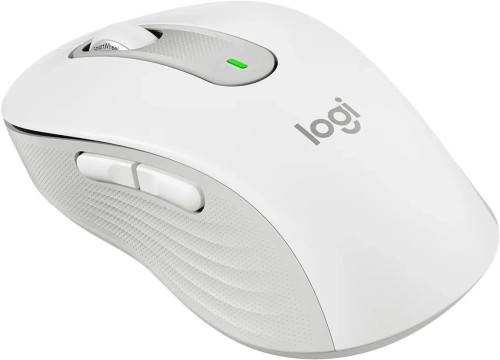 Мышь компьютерная  Mouse wireless LOGITECH Signature M650, white фото 3